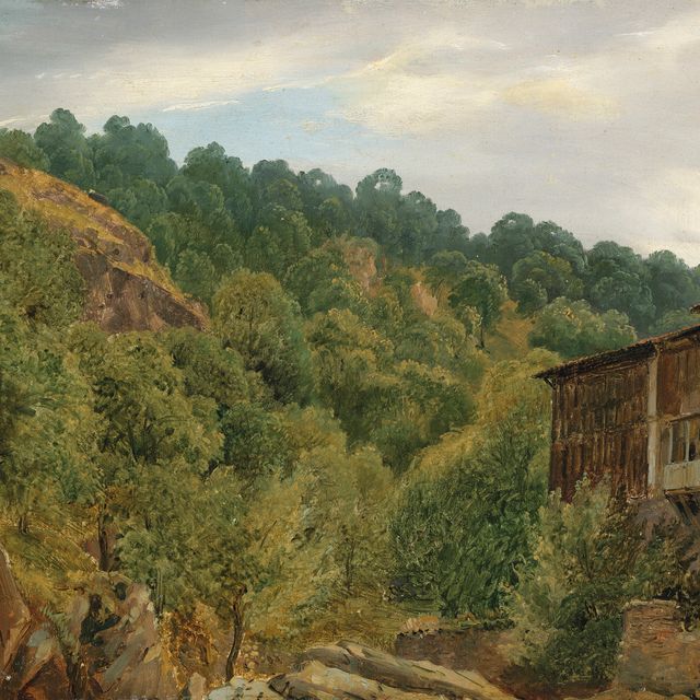 Theodore Rousseau — Поездка в Овернь