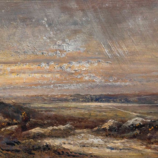 Theodore Rousseau — Ущелья Апремон, эффект плюи