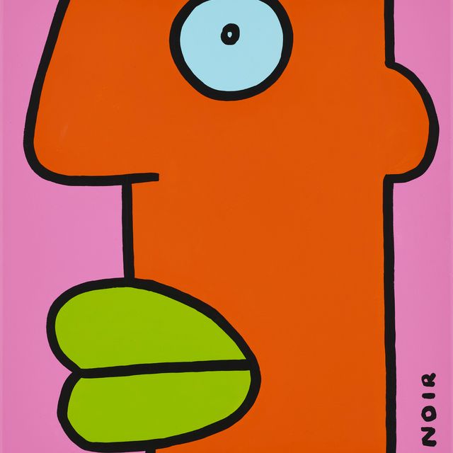 Thierry Noir — Я смотрю, как дождь льет на грузовик.