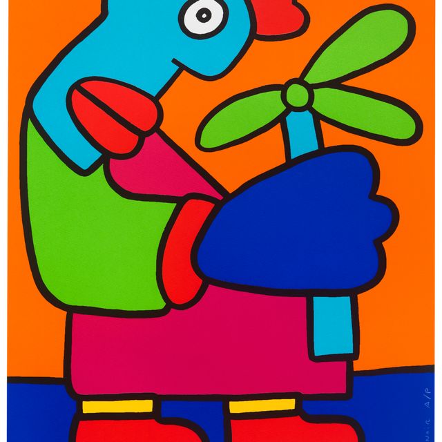 Thierry Noir — Цветы жителям Берлина