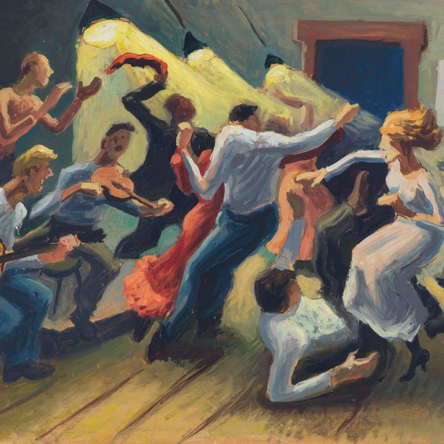Thomas Hart Benton — Учитесь "раскачивать своего партнера"