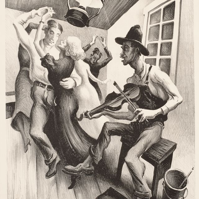 Thomas Hart Benton — У меня есть девушка на горе Саурвуд