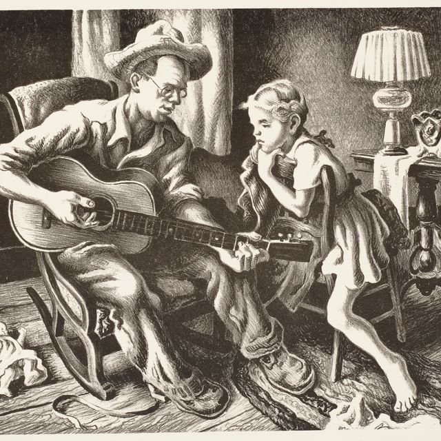 Thomas Hart Benton — Урок музыки