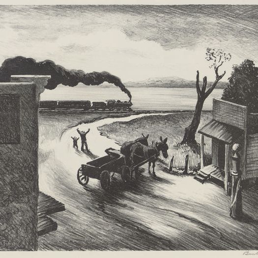Thomas Hart Benton — Окраина города (участок 22)
