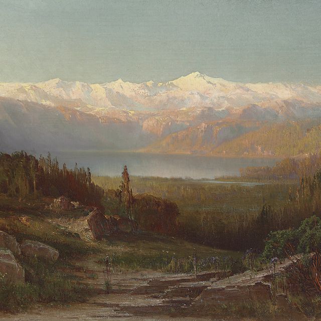Thomas Hill — Вид на Сьерра-Неваду
