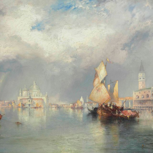 Thomas Moran — Большой канал, Венеция