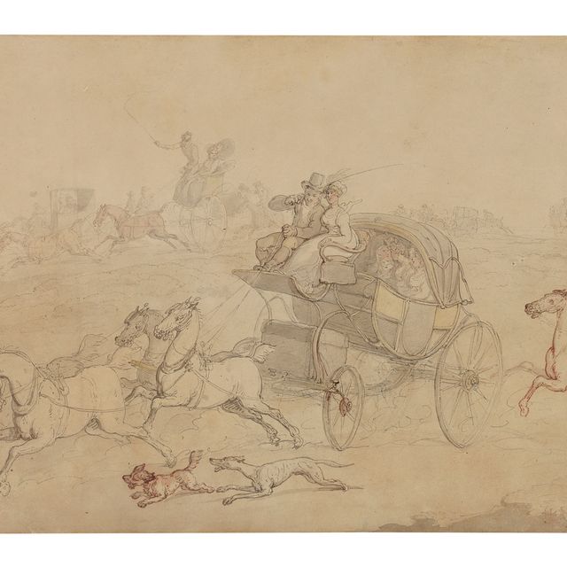Thomas Rowlandson — В Аскот; и из Аскота