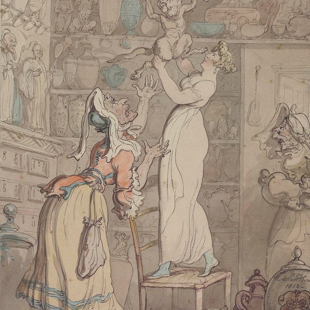 Thomas Rowlandson — Обезьяниания