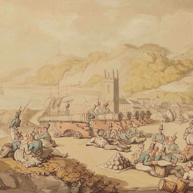 Thomas Rowlandson — Наблюдая за побережьем