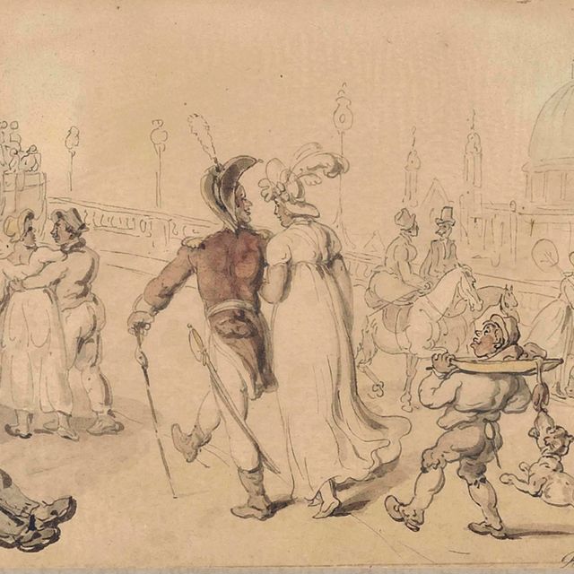 Thomas Rowlandson — Послеобеденная прогулка
