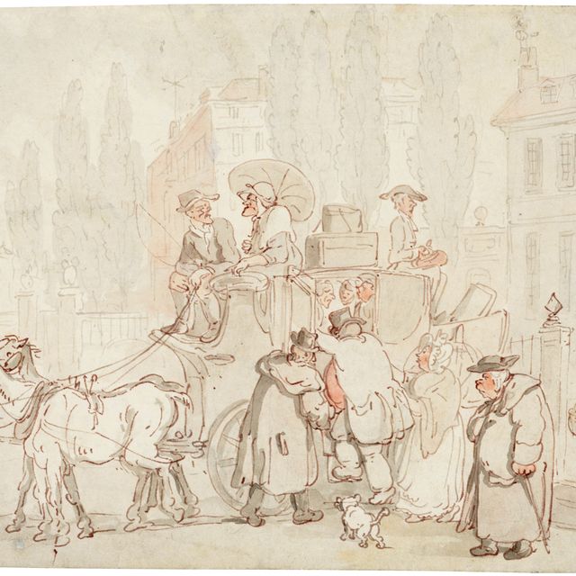 Thomas Rowlandson — Дилижанс