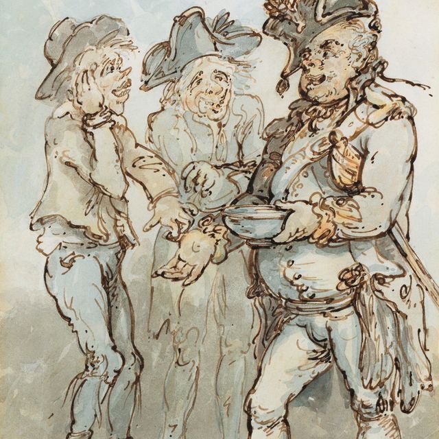 Thomas Rowlandson — Сержант-вербовщик