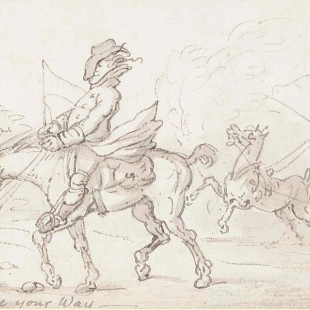 Thomas Rowlandson — "Как сбиться с пути"