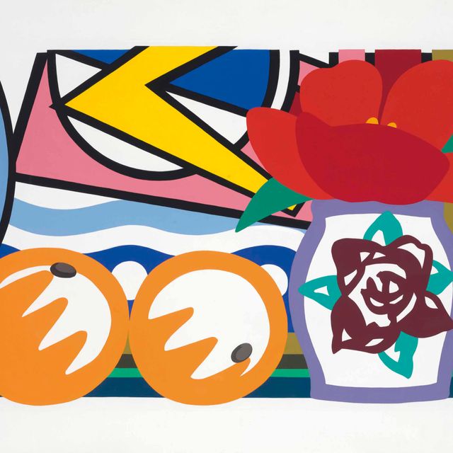 Tom Wesselmann — Этюд для натюрморта с двумя апельсинами и Лихтенштейном