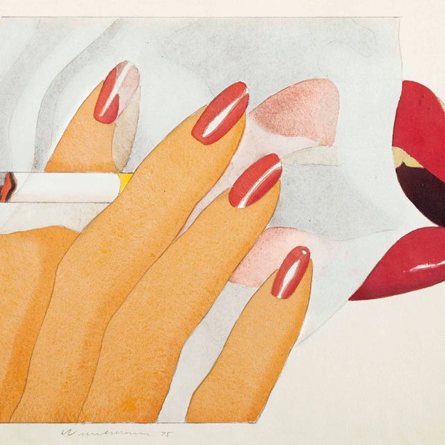 Tom Wesselmann — Этюд для литографии курильщика (этюд №2)