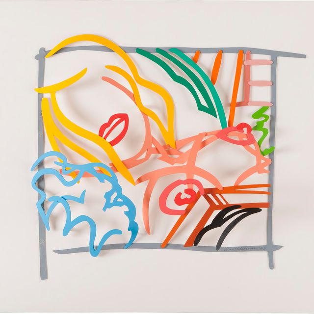 Tom Wesselmann — Макет для спальни Blonde Doodle с фото (3D)