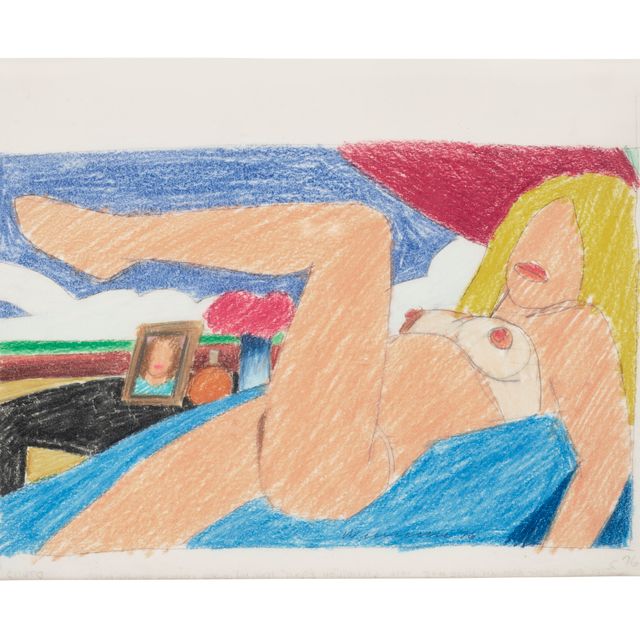 Tom Wesselmann — Этюд для Великой американской обнаженной натуры №95