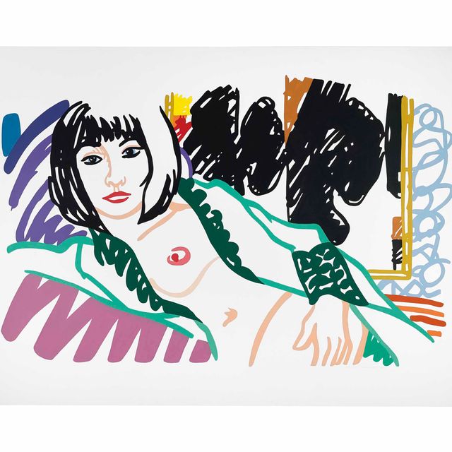 Tom Wesselmann — Моника в халате с Мазервеллом