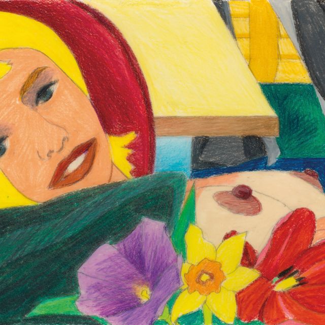 Tom Wesselmann — Этюд для росписи спальни № 42