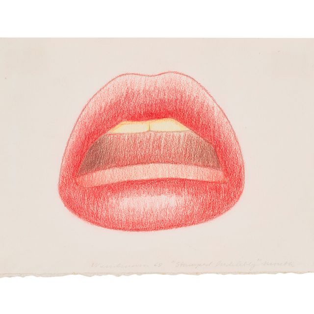 Tom Wesselmann — Рот с "неизгладимой печатью"