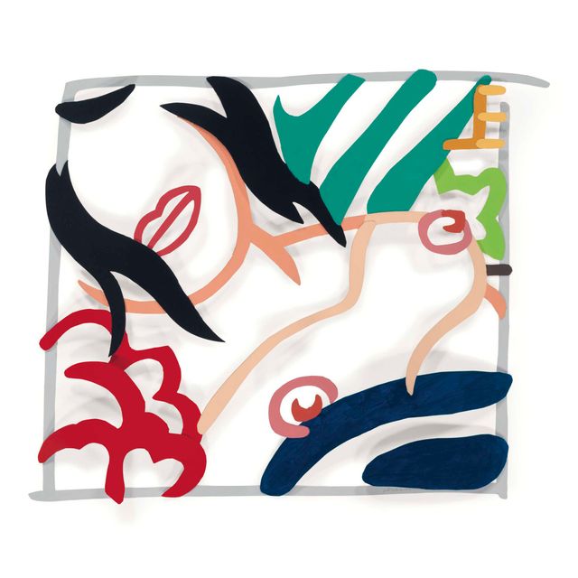 Tom Wesselmann — Макет для спальни из светлого каракуля (вариация)