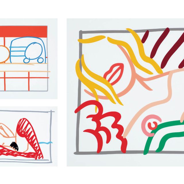 Tom Wesselmann — Раскрашенные рисунки