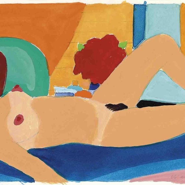 Tom Wesselmann — Этюд для обнаженной натуры на диване