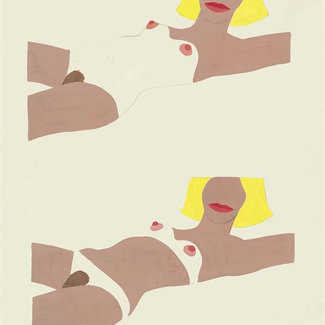 Tom Wesselmann — Исследование для предлагаемого вакуумного формования обнаженной натуры