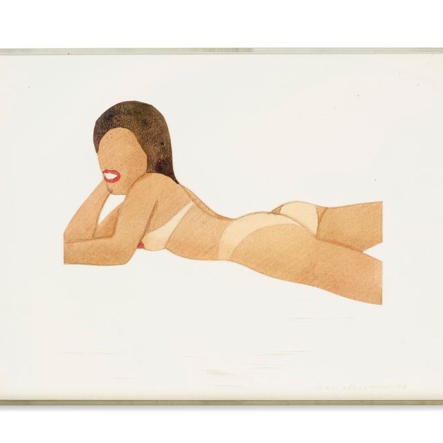 Tom Wesselmann — Этюд для фильма "Великая американская обнаженная натура" №80