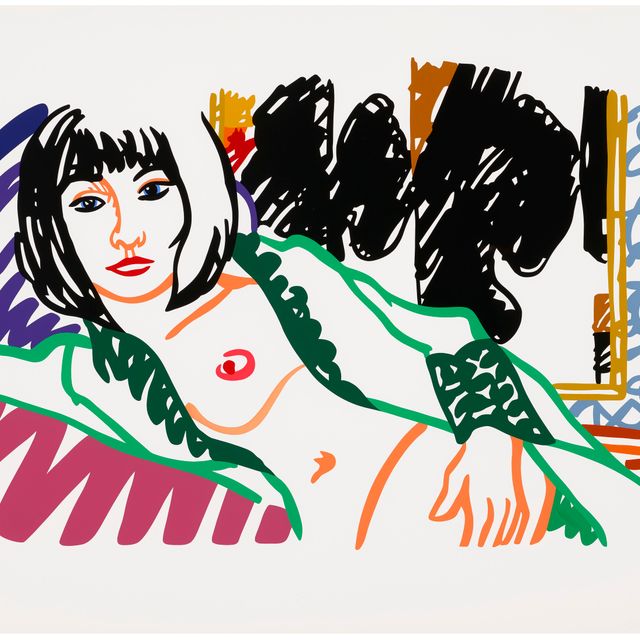 Tom Wesselmann — Моника в халате с Мазервеллом