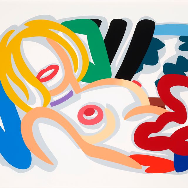 Tom Wesselmann — Крупная блондинка в колье