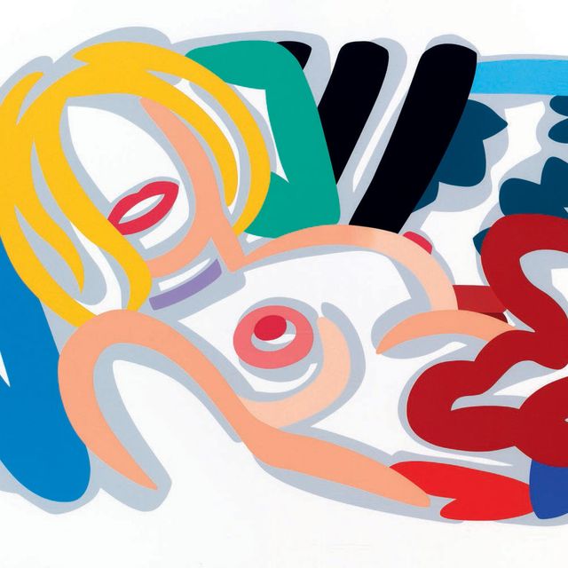 Tom Wesselmann — Крупная блондинка в колье