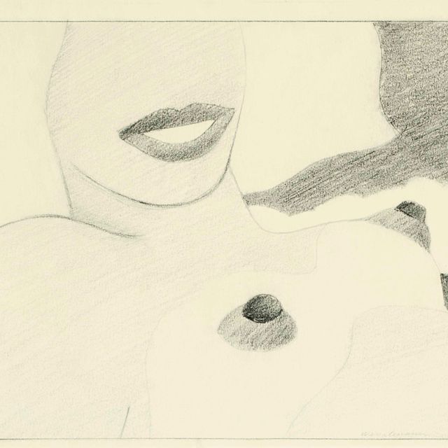 Tom Wesselmann — Рисунок обнаженной натуры для шелкографии для одиннадцати поп-артистов