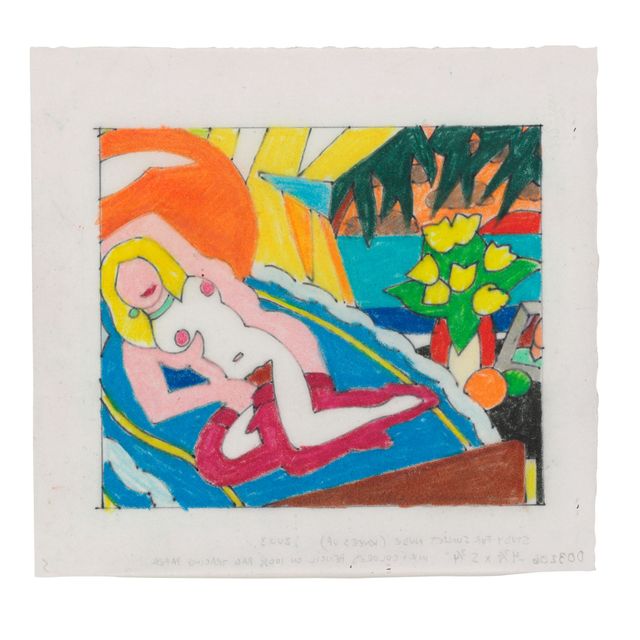 Tom Wesselmann — Этюд для обнаженного заката (колени подняты)