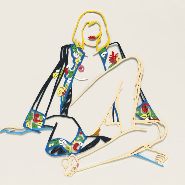 Tom Wesselmann — Моника сидит в халате
