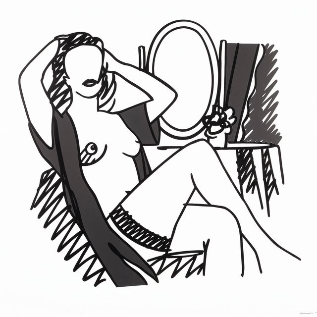Tom Wesselmann — Обнаженная натура и зеркало