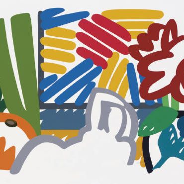 Tom Wesselmann — Натюрморт с Матиссом и Джонсом, из портфолио 90