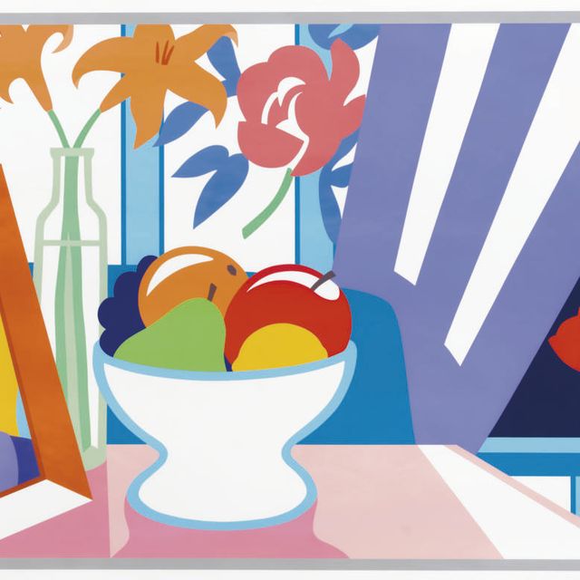Tom Wesselmann — Натюрморт с лилиями и фруктами