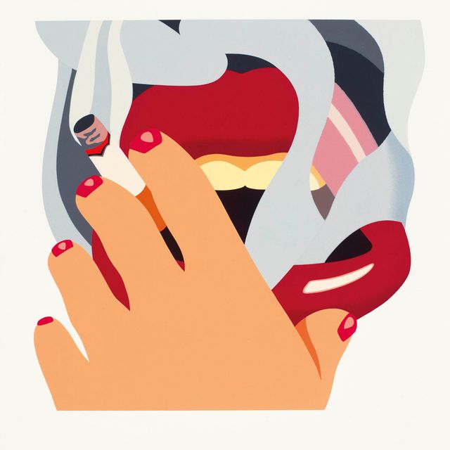 Tom Wesselmann — Курильщик с американского портрета, 1776-1976