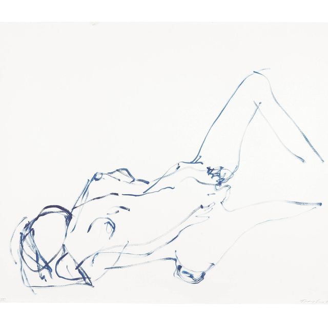 Tracey Emin — Темно-синий III
