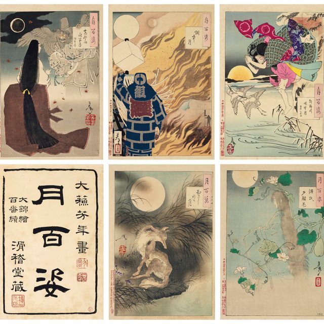 Tsukioka Yoshitoshi — Цуки хякуси (Сто аспектов луны)