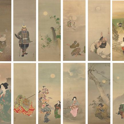 Tsukioka Yoshitoshi — Цуки джунидай (Двенадцать аспектов луны)