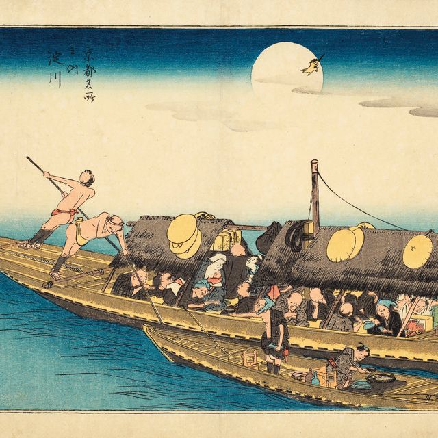 Utagawa Hiroshige — Едогава (река Едо)