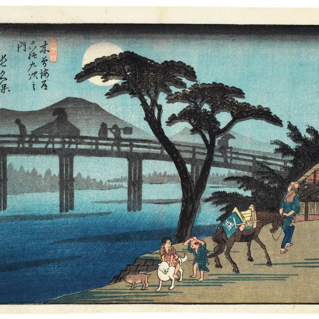 Utagawa Hiroshige — Нагакубо