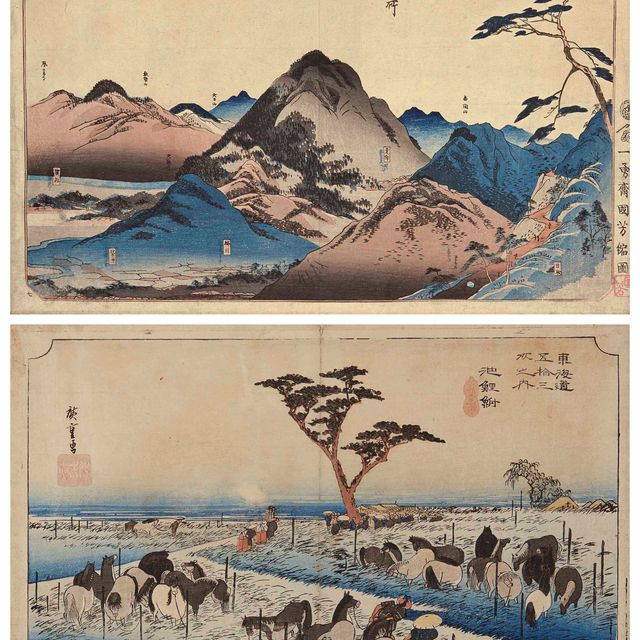 Utagawa Hiroshige — Утагава Куниеси (1798-1861) и Утагава Хиросигэ (1797-1858)