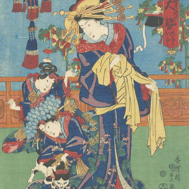 Utagawa Kunisada — УТАГАВА КУНИСАДА (1786-1865), УТАГАВА КУНИЕСИ (1797-1861), КИКУГАВА ЭЙДЗАН (1787-1867) И ДРУГИЕ