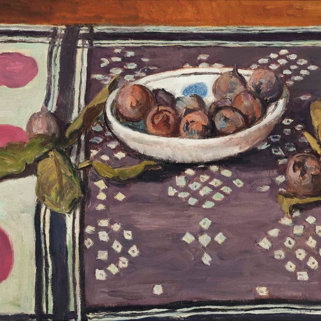 Vanessa Bell — Натюрморт с вазой инжира