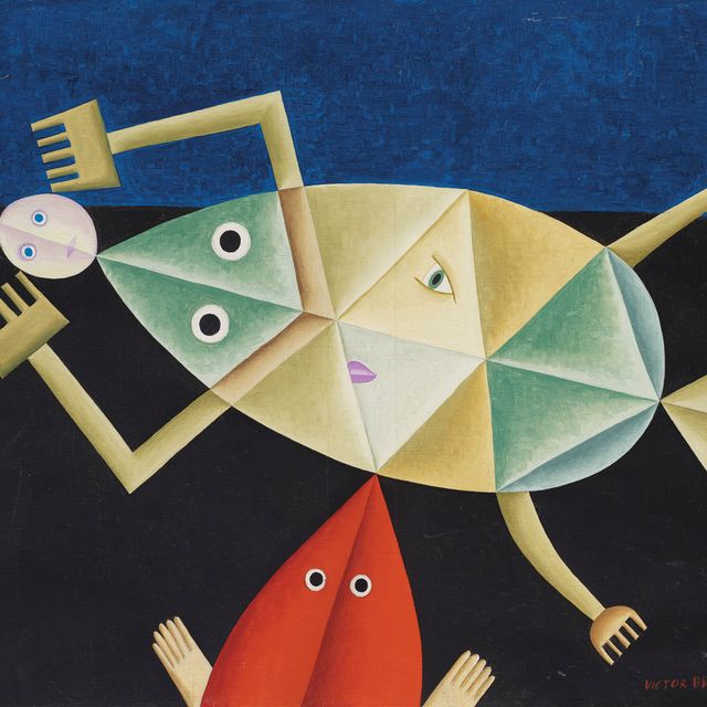Victor Brauner — Аддитивность единой фигуры в пространстве