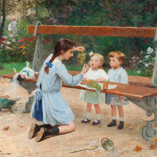 Victor Gabriel Gilbert — Вкусные угощения