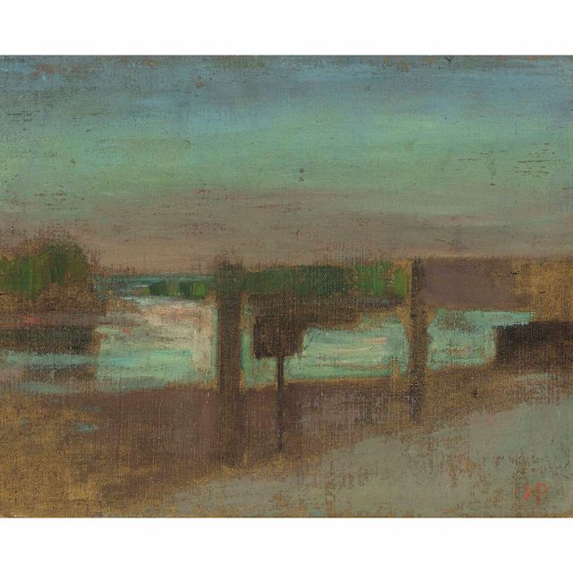 Victor Pasmore — Темза в Хаммерсмите